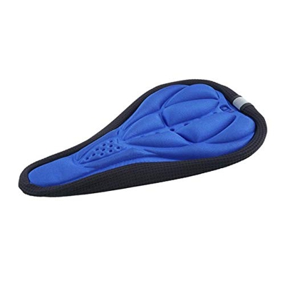 Asiento de Bicicleta, Esponja cubierta sillín, Sillín de bicicleta, 3D del gel de silicona del cojín del asiento de una silla suave de la cubierta del