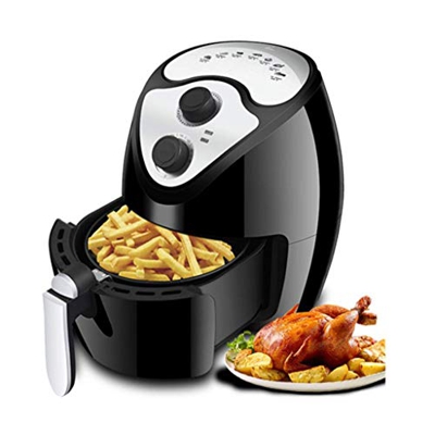 Jrechio Freidora de Aire Hogar multifunción Freidora eléctrica Inteligente Freidora de Aire Libre zhangxianyu