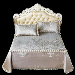 Colchoneta De Verano, Colchoneta De Aire Acondicionado, Faldón De Cama, Cobertor De Cama, Colchoneta Lavable De Seda De Hielo, Juego De Tres Piezas, L precio