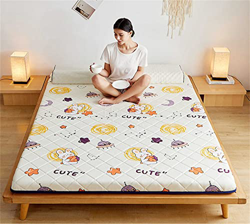 KLML Colchn de Suelo japons, colchn de futn, colchn porttil Enrollable para Acampar, Tatami Antideslizante, colchn Plegable para Dormitorio de Estudia precio