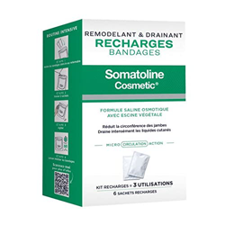 RECAMBIOS PARA VENDAS SOMATOLINE 6 SOBRES PARA 3 TRATAMIENTOS precio