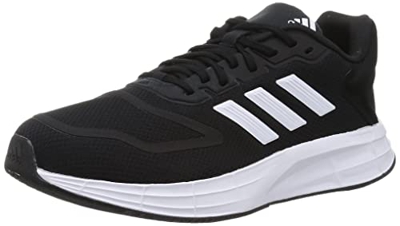 adidas Duramo 10, Road Running Shoe Hombre, Core Black/Cloud White/Core Black, 46 EU
