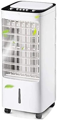 JYCCH Enfriadores de Aire evaporativo portátil, Ventilador de Torre de enfriamiento Compacto, Aire Acondicionado móvil portátil, silencioso, Enfriador