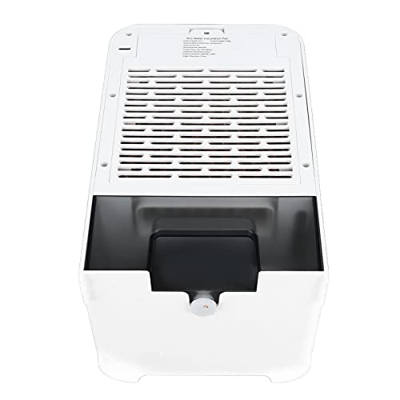 SHYEKYO Ventilador Humidificador, Manija Portátil Refrigerador de Aire Integrado Ahorro de Energía Alimentado por USB Tres Niveles Apagado del Tempori