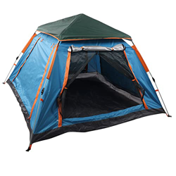Carpa para Acampar, Carpa Impermeable con Ventilación Portátil, Carpa para Acampar con Mochila Liviana para 3 o 4 Personas, Carpas Instantáneas Pequeñ en oferta