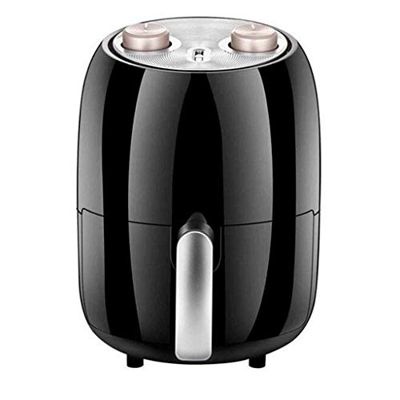 Jrechio Freidora de Aire Inteligente sin Aceite Capacidad pequeña Freidora eléctrica Totalmente automática for alitas de Pollo Tostadas y Papas Fritas