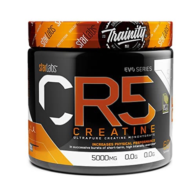 Starlabs nutrition cr5, creatina ultrapura micronizada, 200gr.