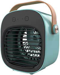 JYCCH Aire Acondicionado portátil Enfriador de Aire Personal Recargable con 3 velocidades Duración 4~16 Horas Mini Ventilador de Aire Acondicionado si características