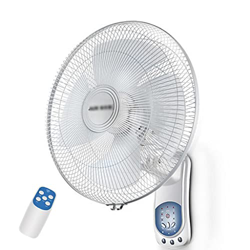YLWJ Ventilador de Pared, 3 configuraciones de Velocidad Inclinación Vertical Operación de Control Remoto Motor silencioso Circulador de Aire para Mon características