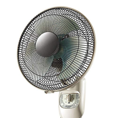 Ventilador de pared, motor de carcasa de aluminio de 12 pulgadas, ventilador montado en la pared, ventiladores eléctricos silenciosos oscilables de vo