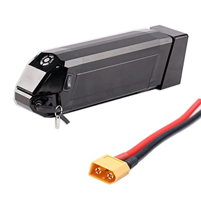 Bateria para Bici Electrica E-Bike Batería de Litio-Ion 36V 10Ah,12.5Ah 2500mAh Batería de Tubo de Asiento con Cargador para Bateria Bicicleta Electri