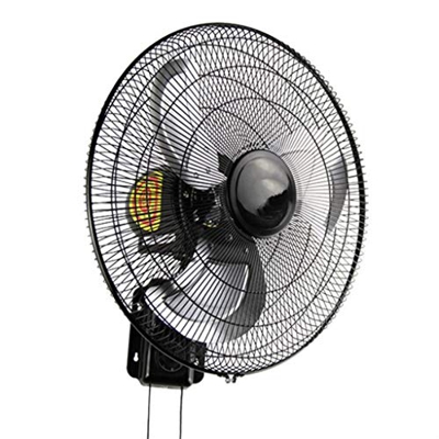 YLWJ Ventilador de Pared de Hoja de Aluminio, Ventilador de Cabeza móvil Comercial de bocina Industrial de 18 Pulgadas eléctrico montado en la Pared p