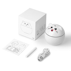 Allayu Humidificador de aire, 300ml, difusor de Aroma LED de viaje eléctrico, decoración, generador de niebla de espray de bajo ruido, hogar, dormitor en oferta