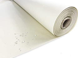 Toldo Taormina de DRALON de exterior, jardín, balcón por metro, impermeable e impermeable, altura 160 cm, color crema precio