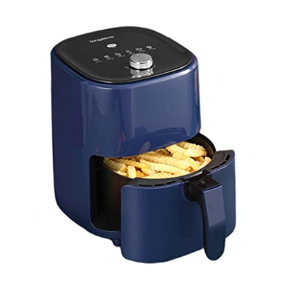 Horno De Freidora De Aire Extraíble, Horno De Freidora De Aire De Gran Capacidad De 3,5 L, Horno De Freidora De Aire Digital De Temporización Automáti