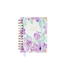 Agenda Académica 22-23 - Melissa - Semana Vista - Tamaño A6 - 12 x 16 cm - Encuadernación Wire-o - Español - Inglés - Incluye pegatinas, dos cintas de en oferta