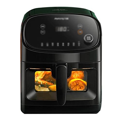Freidora De Aire De 6,5 Ltower, Horno Eléctrico De Gran Capacidad con Ventana Visible Inteligente para El Hogar, Protección De Apagado para Tomar La O