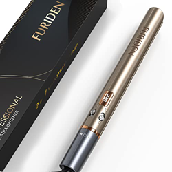 Plancha de Pelo Profesional 2 en 1 Alisa y Ondula con Recubrimiento de Keratina Cerámica Turmalina con Ajuste de Temperatura Hasta 230º C, Plancha de  precio