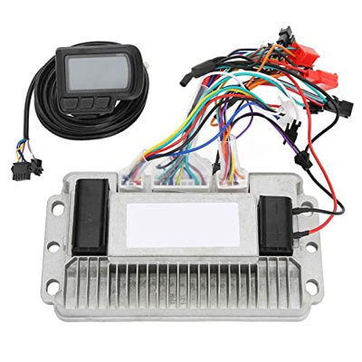 Conjunto de Controlador sin Escobillas de Motor Kit de Controlador de Onda Sinusoidal de 3 Modos 36V 48V 1000W Controlador de Motor sin Escobillas con