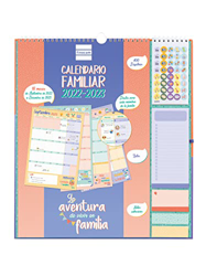 Finocam - Calendario de Pared 2022 2023 Familiar Aventura Plus 16 meses Mes Vista Septiembre 2022 - Diciembre 2023 (16 meses) Familiar Plus Español en oferta