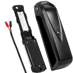 HJGHY Bateria para Bicicleta Electrica 36V 13AH 15AH E-Bike Batería de Litio Kit Bici Electrica Compatible, con Cargador 2A BMS Bloqueo Antirrobo para precio