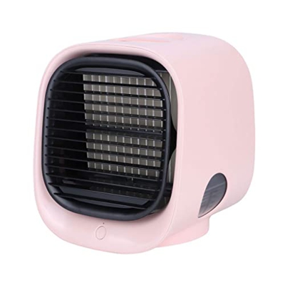 MERTNK Ventilador eléctrico USB para interiores y exteriores, ventilador de humidificación, aire acondicionado, enfriador de aire USB con ventilador d