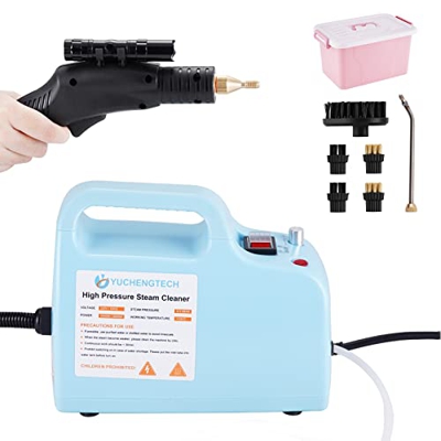 3000W Limpiadores de Vapor Alta Presion Limpiadora de Vapor Hogar Limpiador de Vapor de Alta Temperatura Maquina de Limpieza con Vapor Casa para Cocin