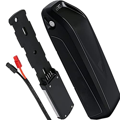 HJGHY E-Bike Li-Ion Batería 48V 8AH 13AH Bicicleta Eléctrica Recargable Batería Compatible de Bici Descargada de 4 Pins con Cargador y Bloqueo Antirro