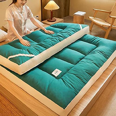 Colchón De Piso Japonés Tatami Plegable Colchoneta De Piso Colchón Portátil Para Acampar, Colchón Minimalista Plegable, Colchón Enrollable Para Piso F