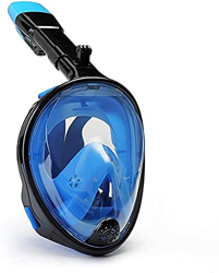 máscara de buceo Máscara de buceo Área de visualización de 180 ° Máscara de snorkel completamente seca Máscara de buceo con una base de cámara Diseño  precio