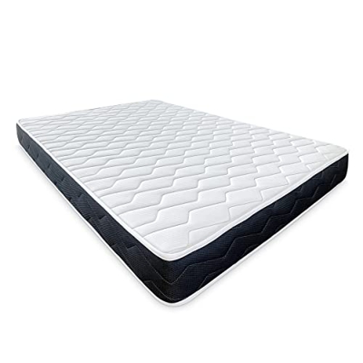 Somnia Descanso - Colchón Viscoelástico Sedan Reversible, con Viscosoft, Dureza y Confort Óptimos, Firmeza Media-Alta, Cara Invierno-Verano 100x190