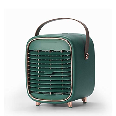 MERTNK Ventilador pequeño de mano FanMini aire acondicionado USB portátil enfriador de aire humidificadores ventilador de mesa para dispositivo de hum
