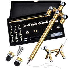 Boligrafo Magnetico Magnetic Pen Bolígrafo Magnético de Descompresión Boligrafo Multifuncion Boligrafos Divertidos Roller Boligrafo Personalizado Rega en oferta