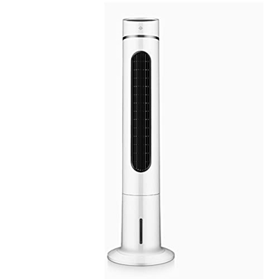 Ventilador De Torre Oscilante Silencioso Temporizador De 8 Horas 3 Configuraciones De Velocidad con Tanque De Agua De Capacidad De 4L Incluye Cajas De