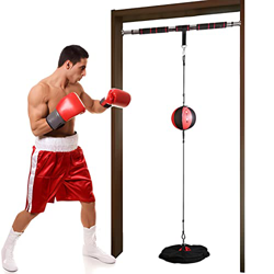 Saco de Boxeo Punching Ball Sacos De Boxeo Para Adultos, Puerta Doble Punta Colgando Bolsas De Velocidad Para El Boxeo, Profesional Marco De La Puerta en oferta
