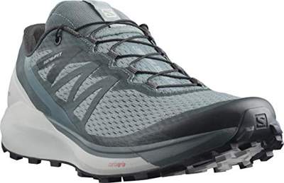 SALOMON Sense Ride 4, Zapatillas de Senderismo Hombre, Trooper/Lunar Rock/Ebony, 41 1/3 EU