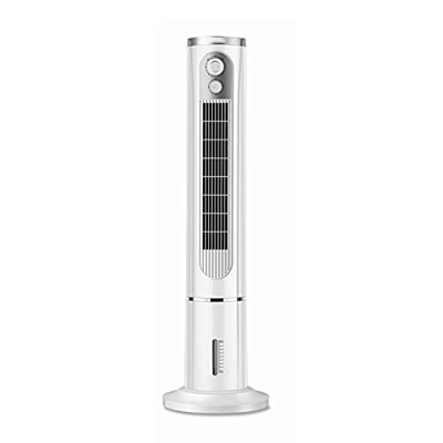 Ventilador De Torre Superior E Inferior Doble Tanque De Agua Oscilante Tiene Temporizador 3 Configuraciones De Velocidad Control Remoto O Control De B