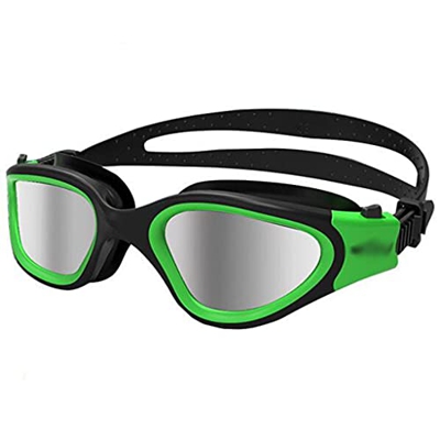 Lente de protección UV Anti-Fog de Adultos for Adultos for Hombres Gafas de natación Gafas Impermeables de Silicona Ajustable Gafas de natación en la 
