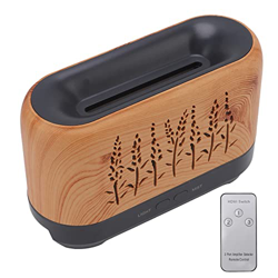 Difusor de Aire de Llama, Humidificador de Difusor de Llama de 100‑240 V, 200 Ml, Grano de Madera Ligero, Silencioso, Multifunción con Control Remoto  precio