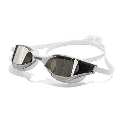 Jrechio Capeizar el Agua Profesional Clear Doble Anti-Fog Gafas Anti-UV Men Women Goggles de natación con Estuche (Color: A) zhengqiang (Color : B)