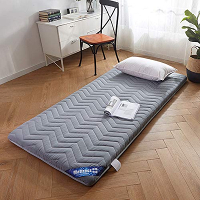 SXFYWYM Colchón Enrollable para Invitados Cama En El Piso Colchón Portátil Plegable para Acampar Colchón Grueso Colchoneta para Dormir, Colchón Minima
