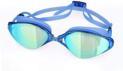 Gafas de natación Gafas de natación Ajustables antifog UVA Protección de Gafas de natación for Hombres Adultos Unisex Mujeres jóvenes niños niños (Col