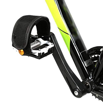2 cintas adhesivas antideslizantes para bicicleta, para niños, color negro, talla única