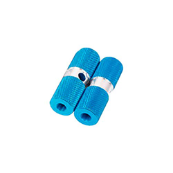 Generic Pies Ciclismo BMX rest Pedales Traseros Pedales Pedales Eje para Antideslizante 2 Piezas Bicicleta Accesorios Moto (Azul, Talla Única) precio