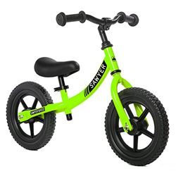 Sawyer Bikes - Bicicleta Sin Pedales Ultraligera - Niños 2, 3, 4 y 5 Años (Verde) características