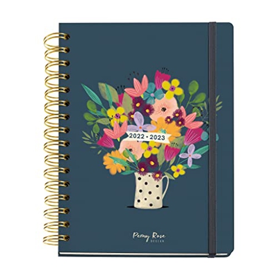 Miquelrius MR26736 Agenda septiembre 2022 diciembre 2023 - Semana Vista - Tamaño Plus 15,5 x 21,3 cm - Multilingüe: inglés, español, portugués, italia