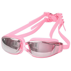 Jrechio Gafas de natación Ajustables de Marco Grande Gafas de natación de Agua Gases de Buceo Impermeables zhengqiang (Color : B) en oferta