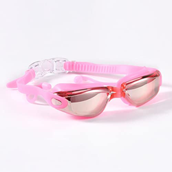 Jrechio Gafas de natación Profesionales de Gafas de natación con Tapones for los oídos zhengqiang (Color : B) características