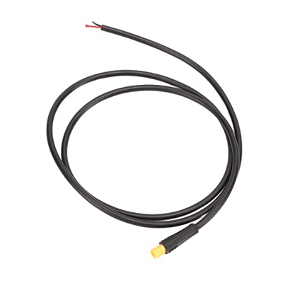 SPYMINNPOO Cable de Extensión Macho de 3 Pines E Bike, Piezas de Modificación de Batería de Litio de Cable de Señal de Forma Especial de Bicicleta Elé
