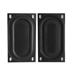 Yushu - 2 piezas DIY altavoz de bajo altavoz de membrana vibratoria, placa de diafragma de graves pasivo, altavoz radiador pasivo diafragma de graves precio